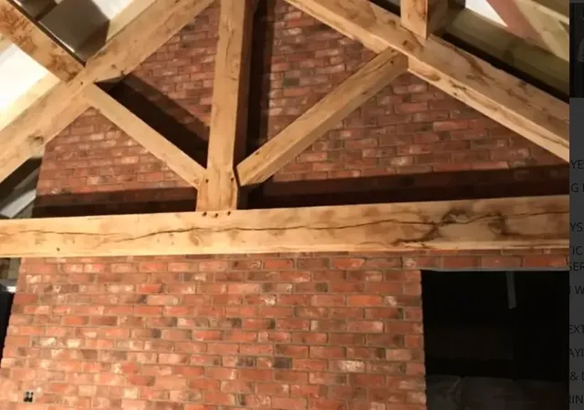 Exposed Oak Beamwork